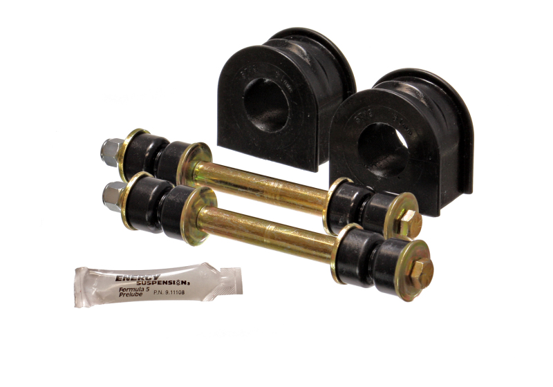 Ford F-150 Sway Bar Bushings - Front - Energy Suspension - 31mm, Includes End Link Bushings, Hyper-Flex Polyurethane - Black - `99-`04